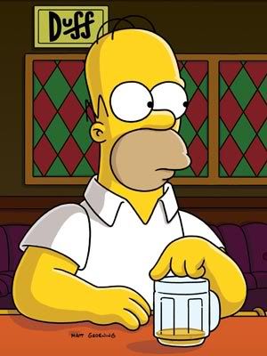 Cartoon characters: Homer Simpson