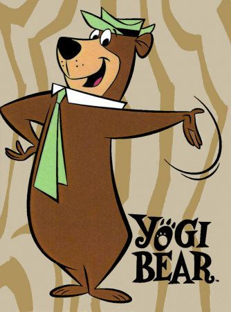 Cartoon characters: Yogi Bear
