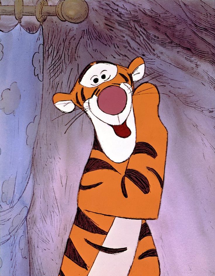 Cartoon characters: Tigger