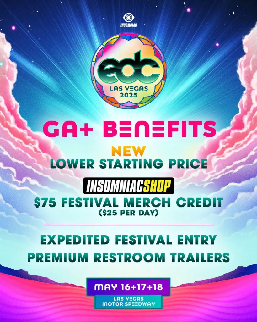 EDC 2025 Tickets on Sale Today, After-movie Out!