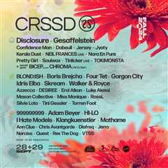 CRSSD Festival Announces Fall 2024 Lineup