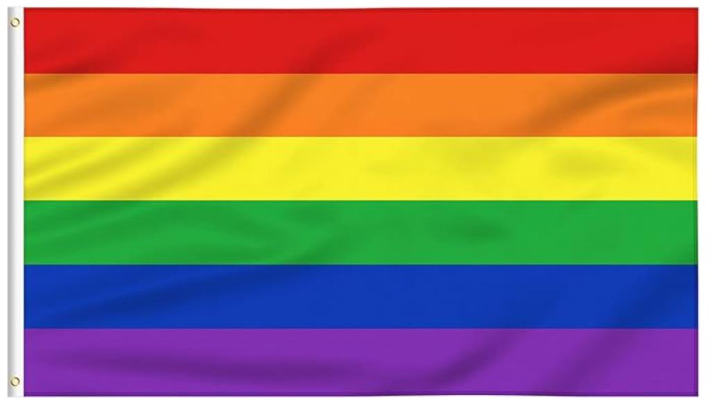 Rainbow flag 6 colors