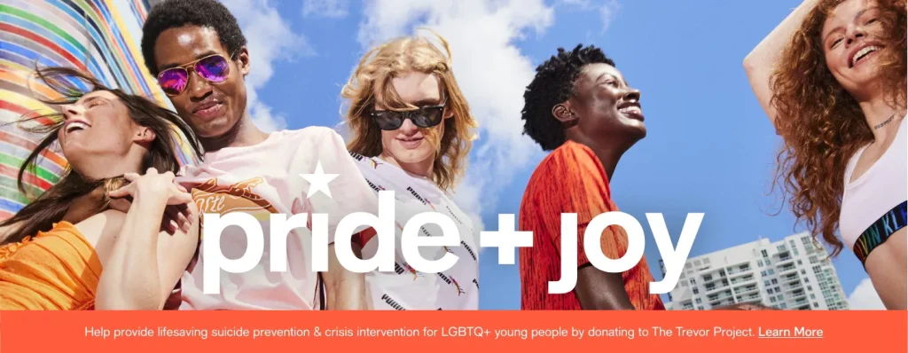 CELEBRATING PRIDE’S 25TH ANNIVERSARY:  RAINBOW MERCH, PRIDE FLAGS & BRAND GENEROSITY