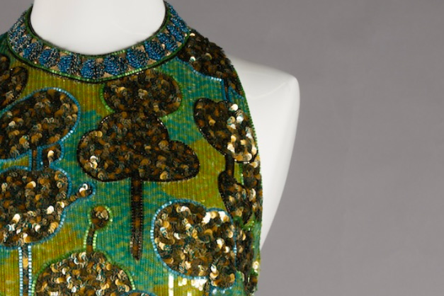 Look from the Mary McFadden Fashion exhibit at Drexel University (Photo credit: Drexel University)