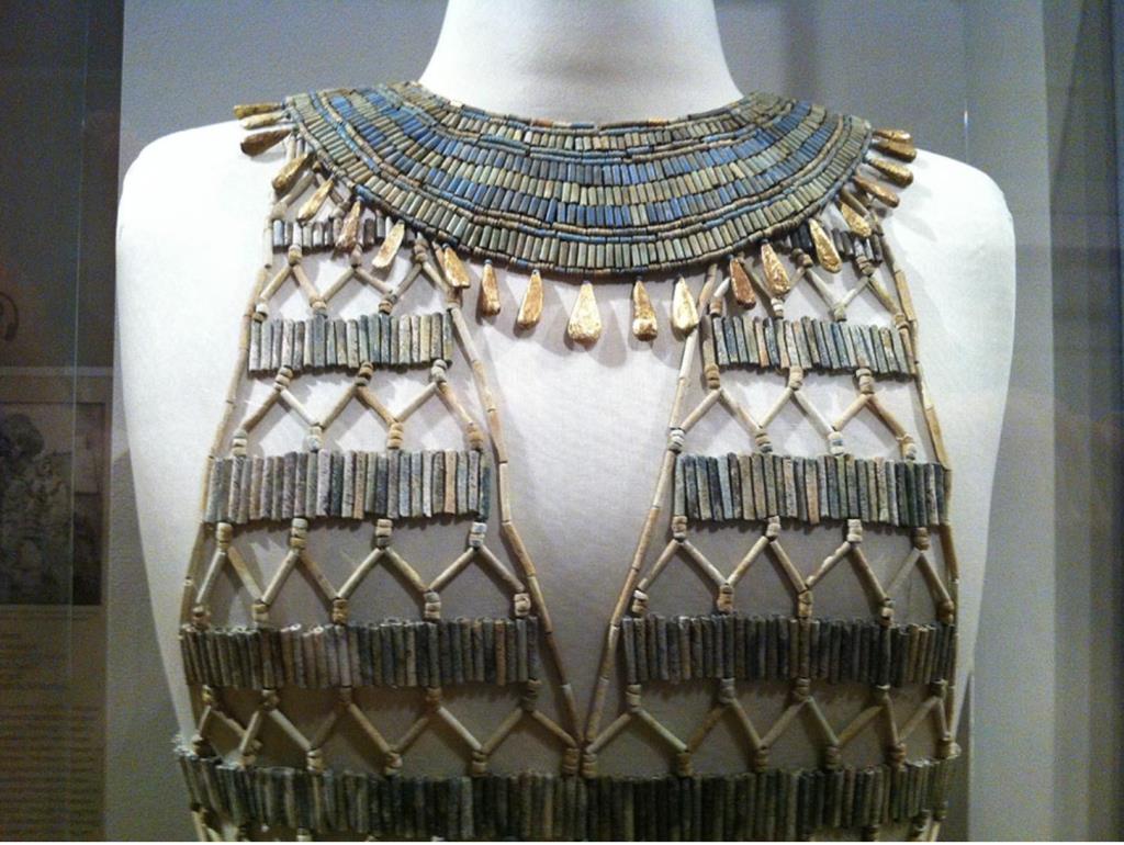 Egyptian Dynasty Beaded Dress 