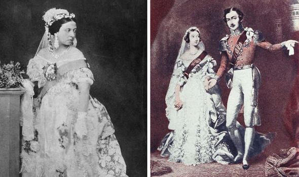 Queen Victoria set the white wedding dress trend. 