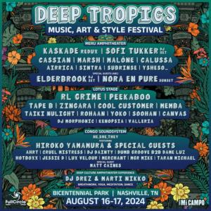 Deep Tropics Lineup