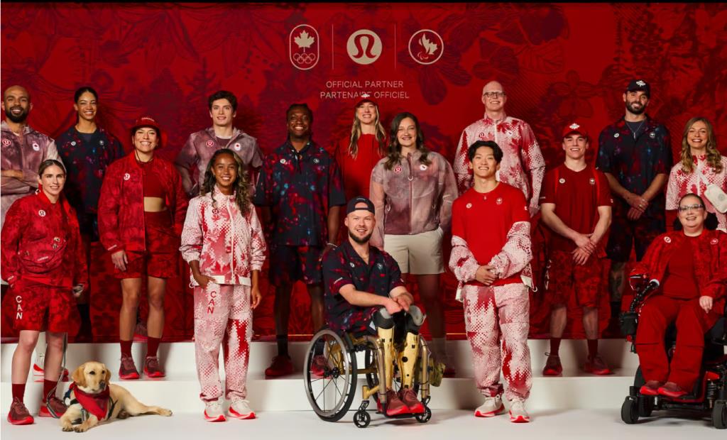 Paris 2024 Olympics & Paralympics Canadain Team by Lululemon 