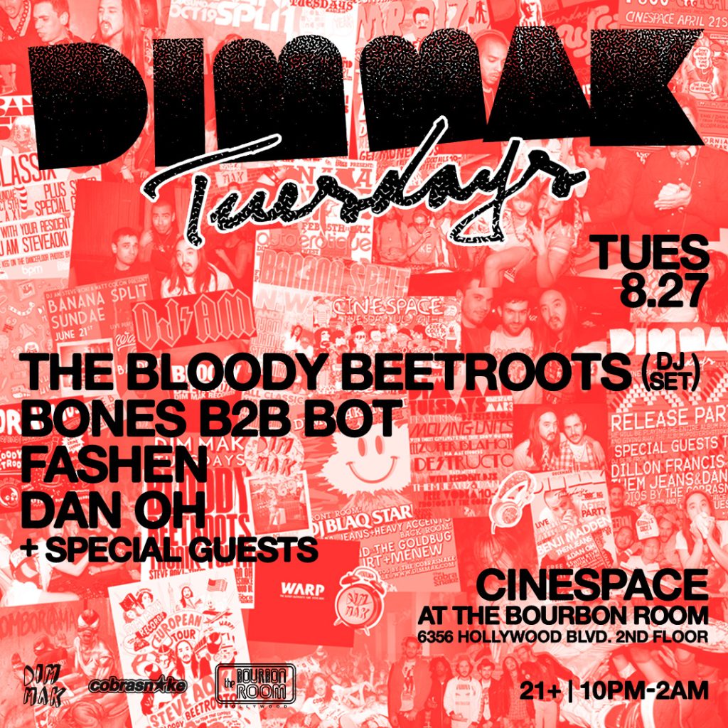 A Nostalgic Revival: DIM MAK TUESDAYS Returns to Cinespace