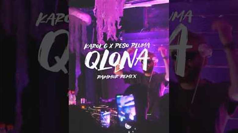 made a little remix of KAROL G x PESO PLUMA - QLONA :) #karolg #pesopluma #qlona #remix #latin