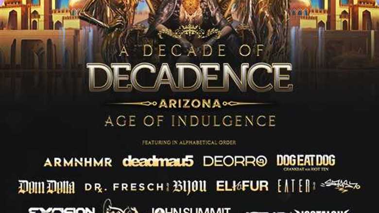 John Summit Headlines a Packed Decadence AZ Phase 2 Lineup