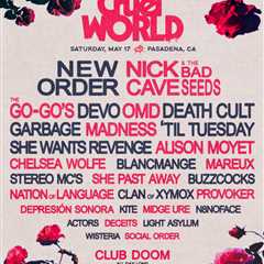 Cruel World 2025 With New Order And Nick Cave