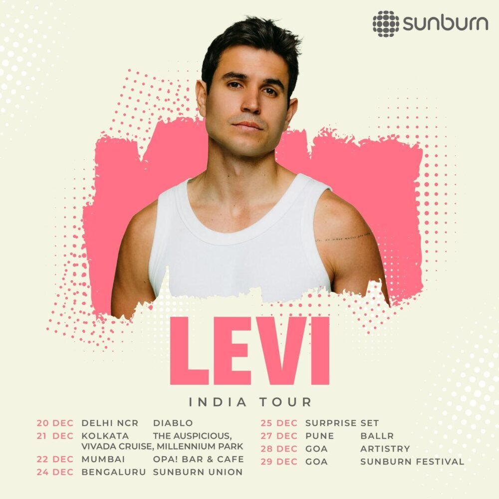 Levi Signs to the United Talent Agency and Sets on India Tour with ‘Electric Feel’