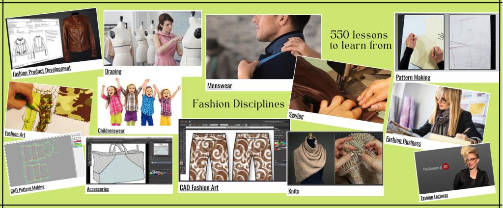 UoF fashion disciplines