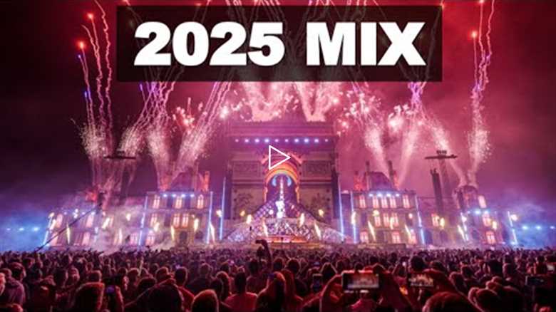 New Year Mix 2025 - Best of EDM Party Electro House & Techno Festival Rave Music