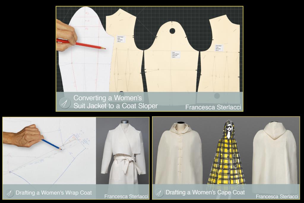 image of coat and cape drawing from UoF lessons