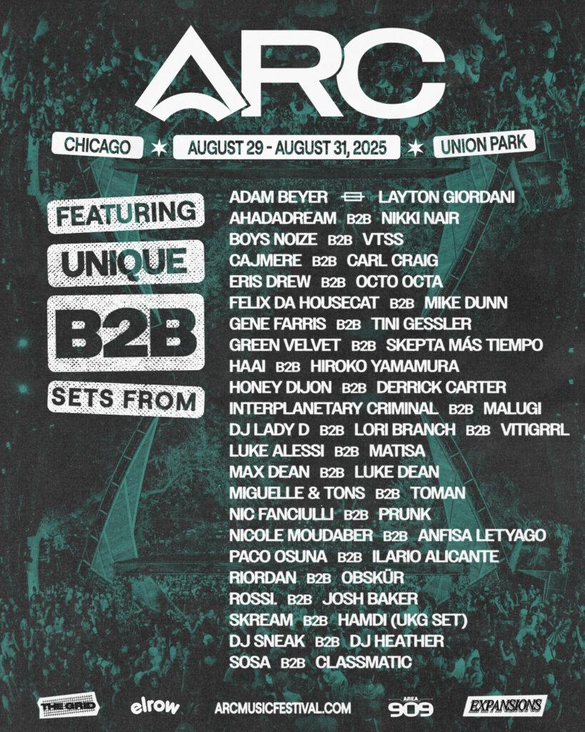 Chicago’s Premier Electronic Showcase Returns: ARC Festival Unveils Spectacular 2025 Lineup