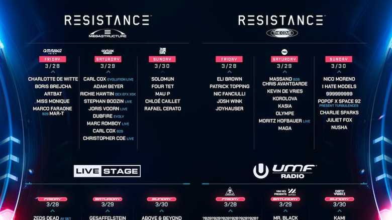 Ultra Music Festival Reveals Daily Stage Lineup Ahead of 25th Anniversary Edition