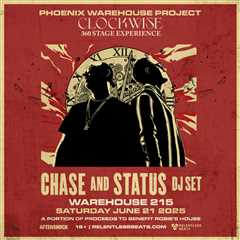 Aftershock Welcomes Chase and Status for the Phoenix Warehouse Project’s 360 Stage Experience