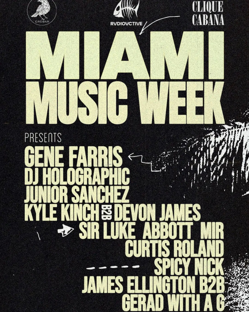 EDMTunes Miami Music Week 2025 Events Guide: Saturday