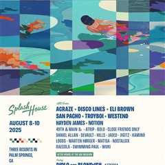 Splash House Announces Weekend Lineups for 2025