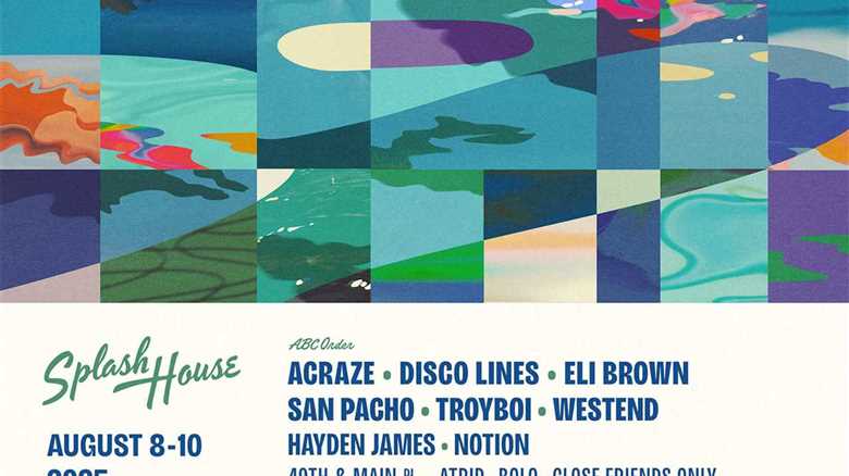 Splash House Announces Weekend Lineups for 2025