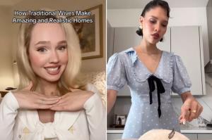 Influencers who have embodied the “tradwife” aesthetic (Image Credit: People.com)