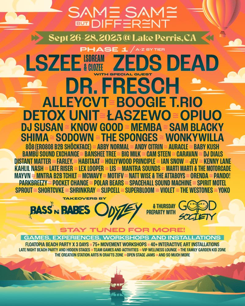 Hidden Island Parties Return to Lake Perris as SSBD Announces the Return of Nakey Island