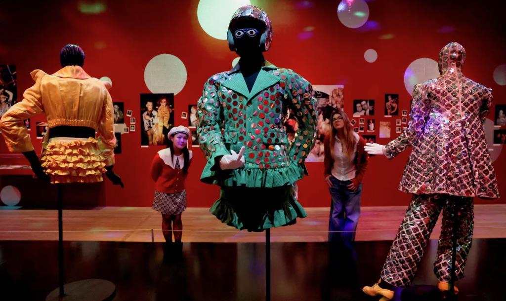 Image from the exhibition at the Tate on artist and designer Leigh Bowery.
