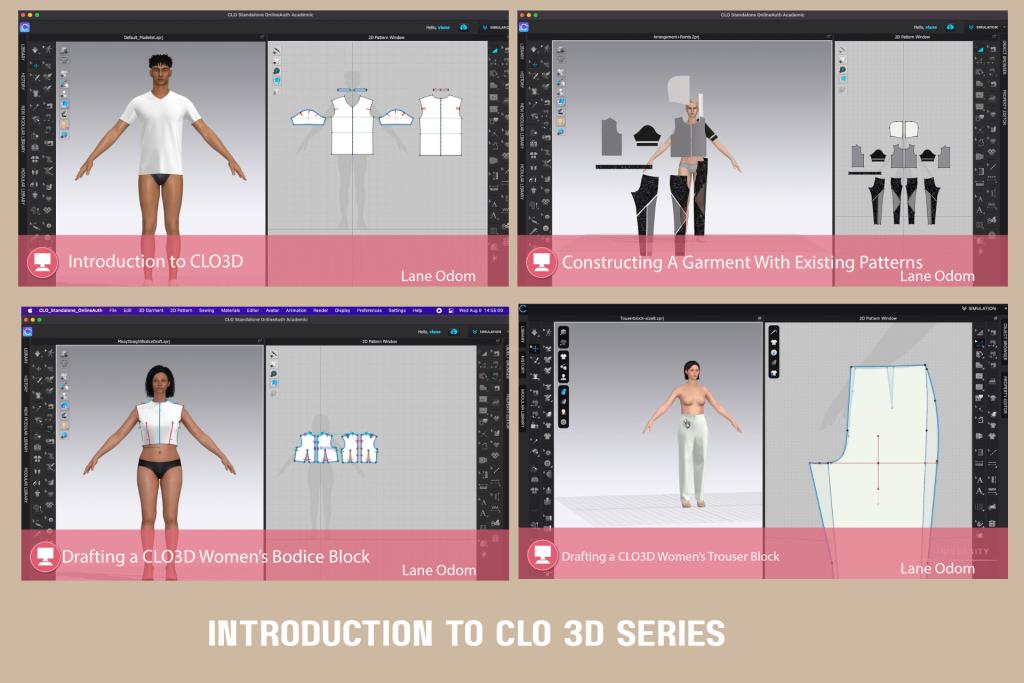 CLO 3 D UoF lessons 