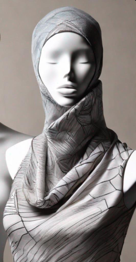 Comtemporary hooded cowl