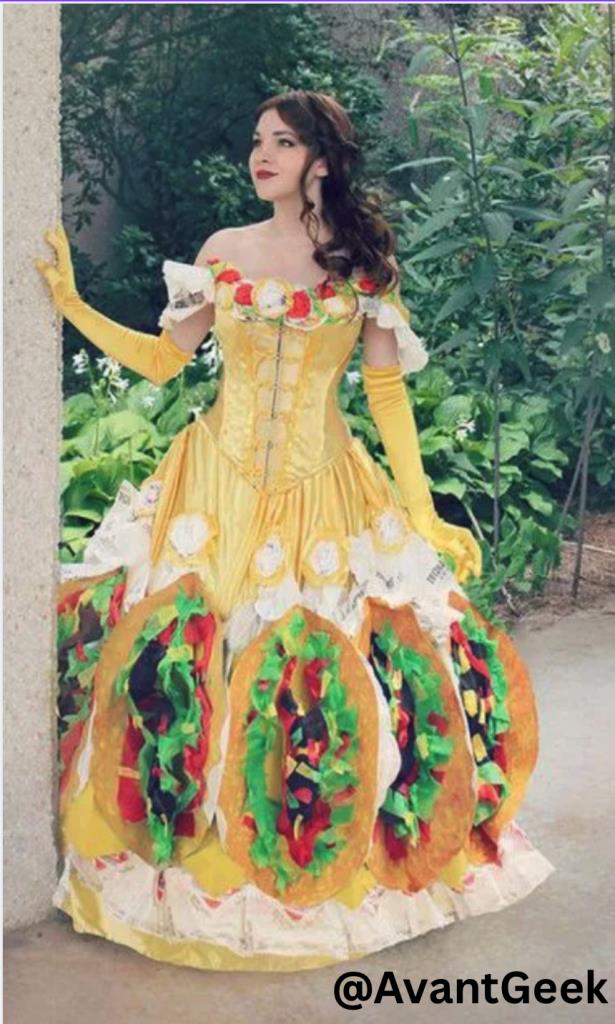 Taco-inspired Dress Olivia Mears
