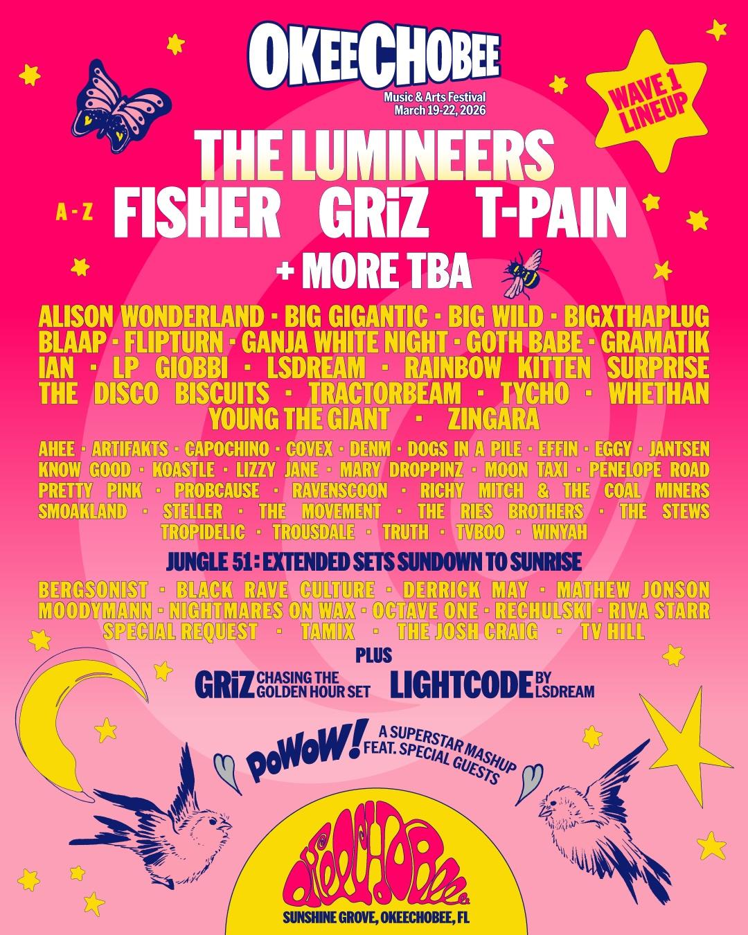 Okeechobee Music Festival Lineup Announcement 2026