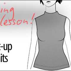 Announcing Our Newest Lesson: Drafting a Built-up Neckline for Knits
