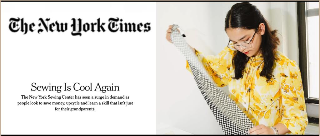 Sewing’s Comeback is More than a Hobby —  It’s a Quiet Revolution