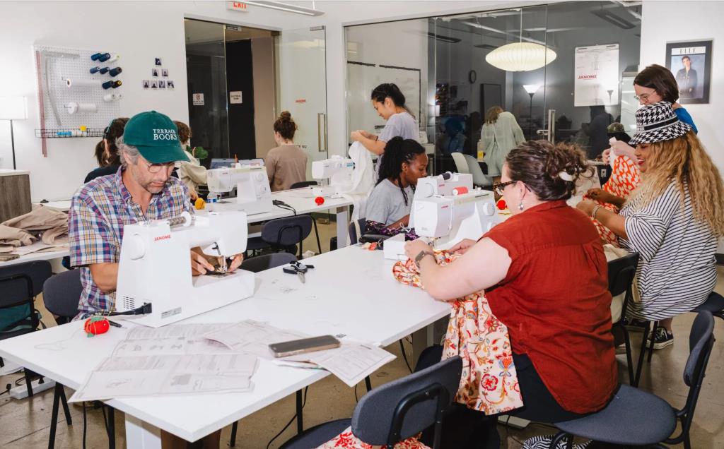 The New York Sewing Center at 246 W 38th Street, 9th Floor, Suite 9A, New York City (Image credit: The New York Sewing Center) 