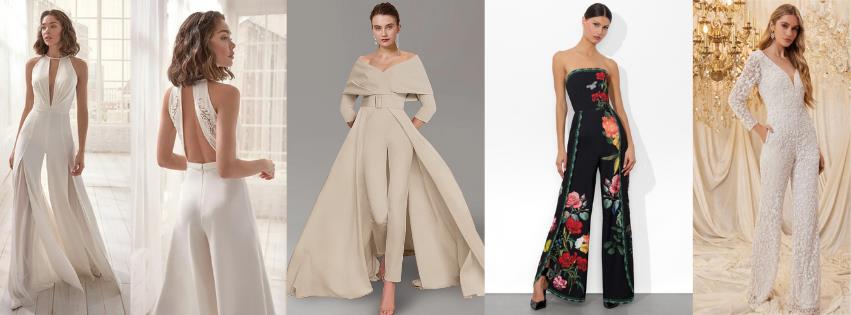 assorted evening wear jumpsuits