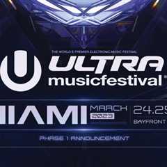 Ultra Music Festival 2026 Unleashes Phase 1 Lineup