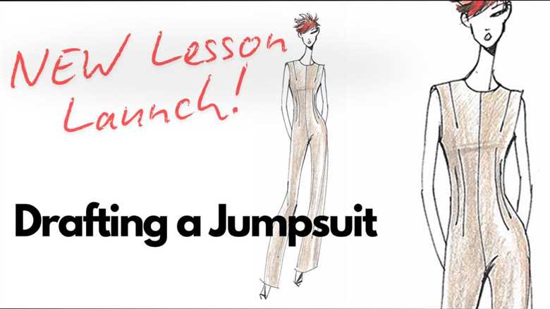 Announcing Our Newest Lesson: Drafting a Jumpsuit