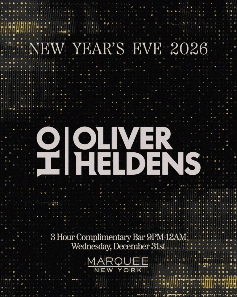 Oliver Heldens NYE 2026