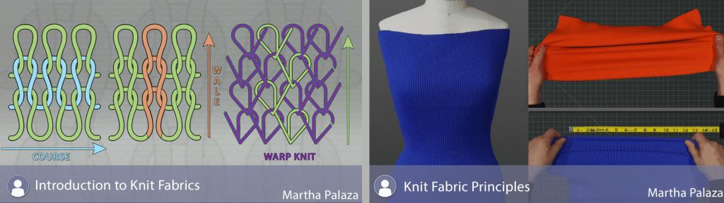 image of UoF's lesson: Intro to Knit Fabrics & Knit Fabric Principles
