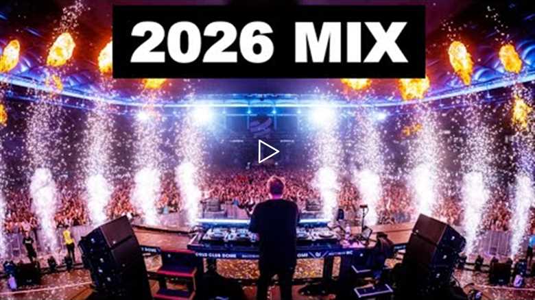 New Year Mix 2026 - Best EDM Techno Rave Festival & Electro House Party Music