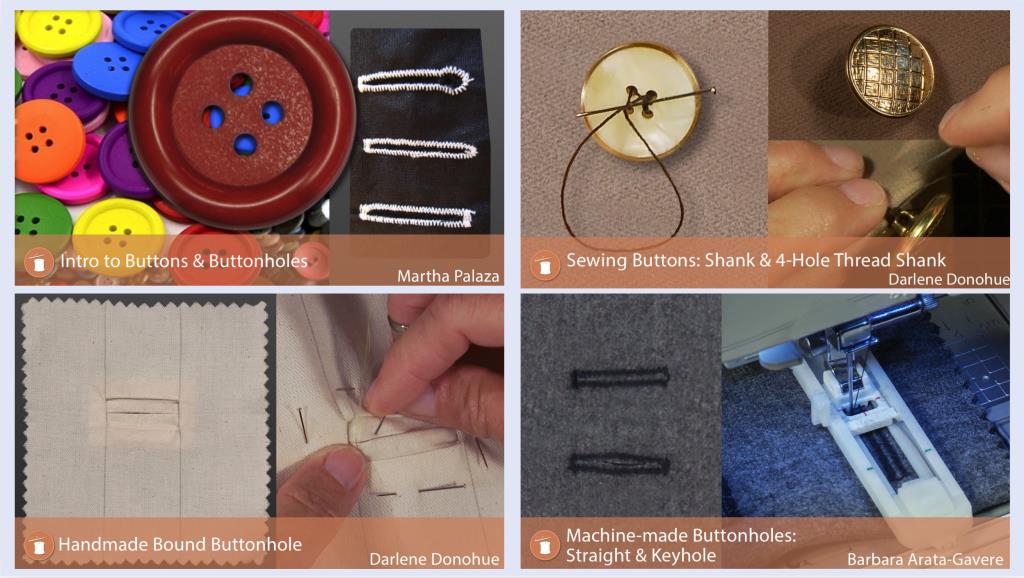 images of UoF's 4 lessons on buttons