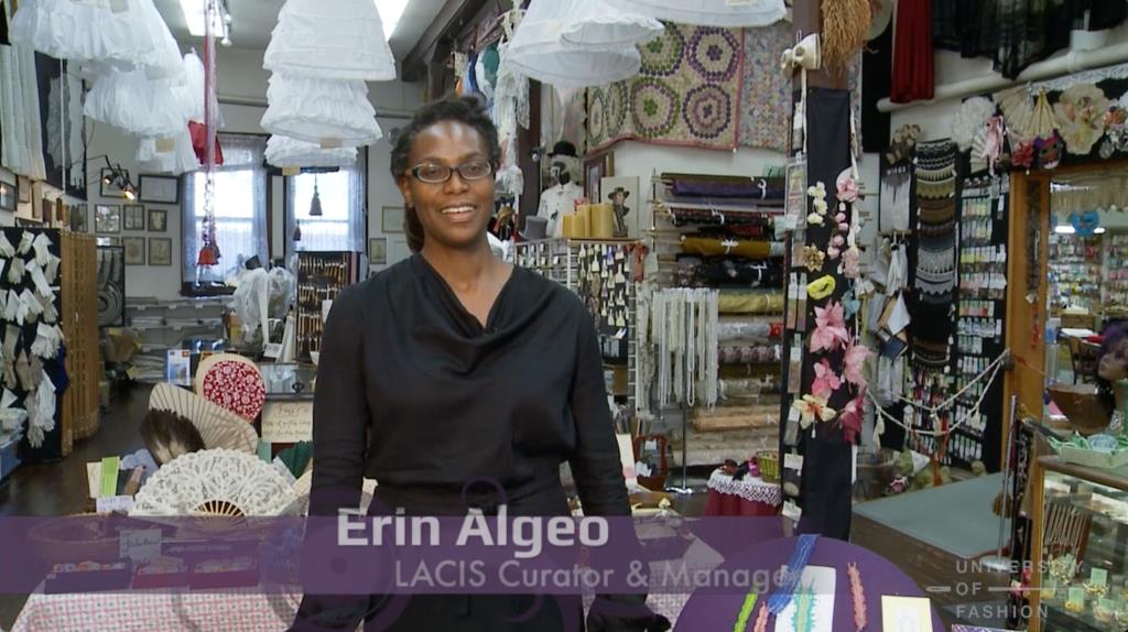 Erin Algeo at Lacis Museum