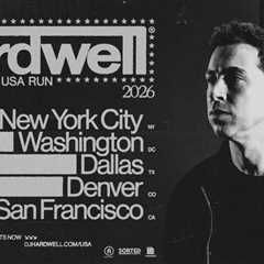 HARDWELL CONFIRMS FIVE-CITY NORTH AMERICAN RUN FOR 2026