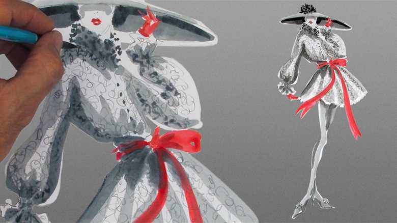 Where Art Still Has a Pulse: University of Fashion Celebrates Hand Drawn Fashion