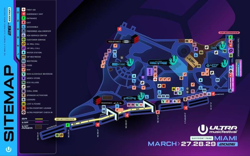 Ultra 2026 Announces Set Times, Swedish House Mafia, #ULTRALIVE and More